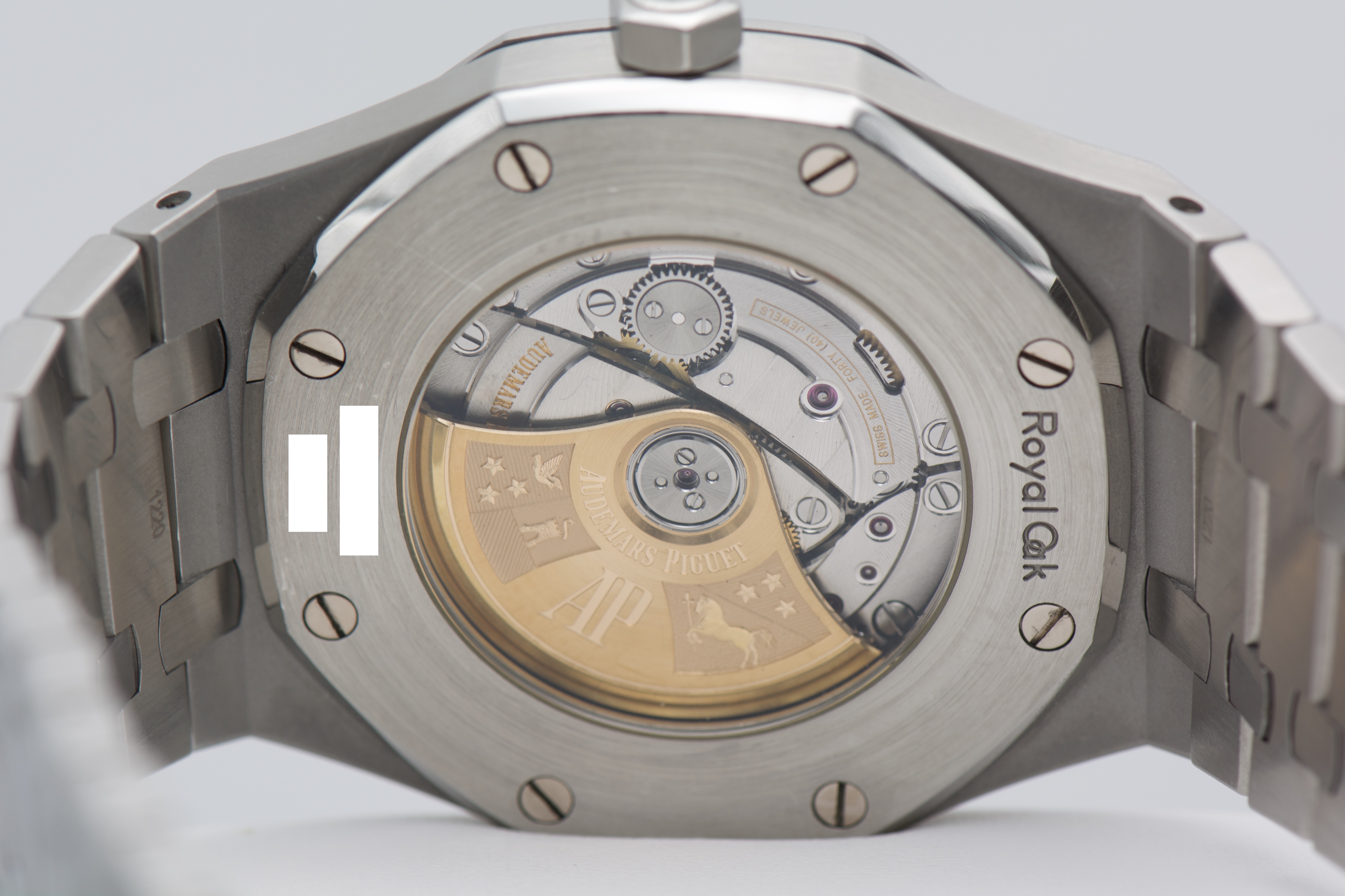 Audemars Piguet Royal Oak 15400ST Black Dial - Image 4
