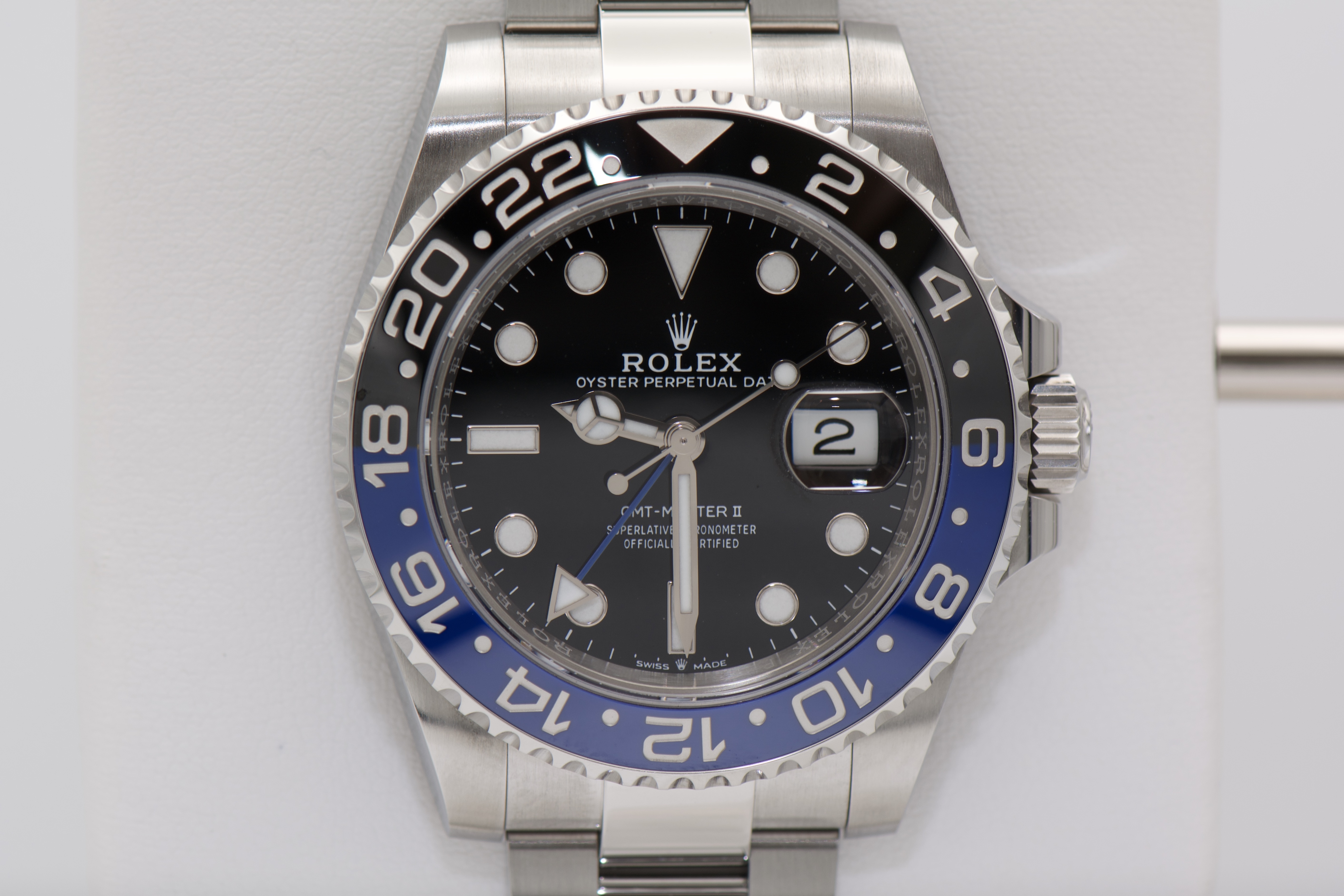 2025 Rolex GMT Master II Batman 126710BLNR