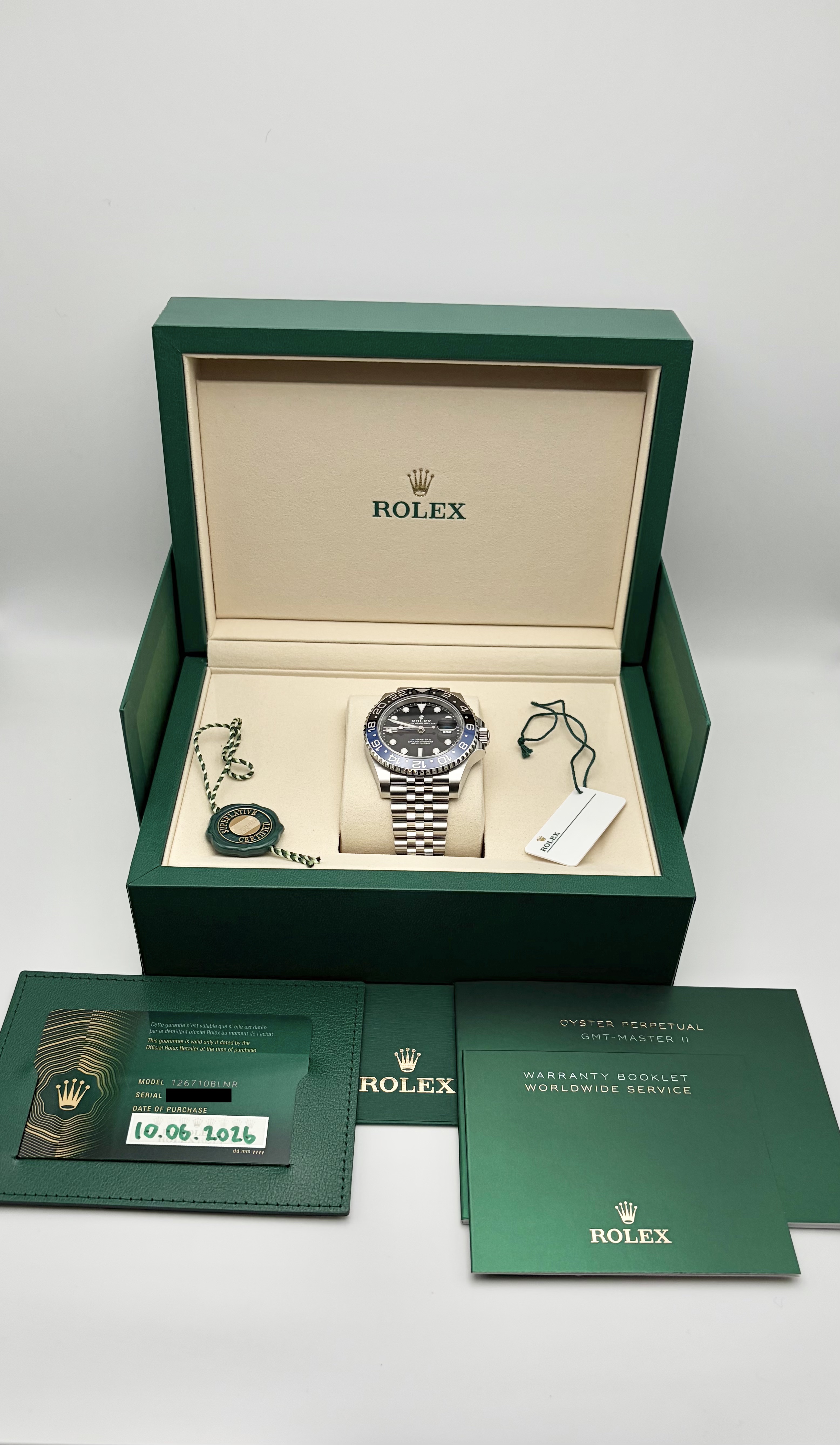 NEW 2026 Rolex 126710BLNR GMT Master II - Jubilee Batgirl - Image 6